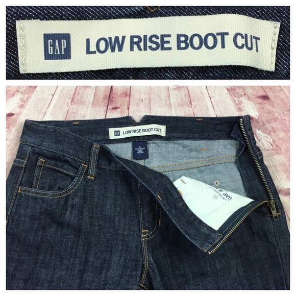💸GAP Low Rise Bootcut denim jean size 6 - Picture 3 of 8